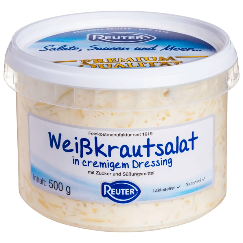 Feinkost Reuter Weißkrautsalat 500g